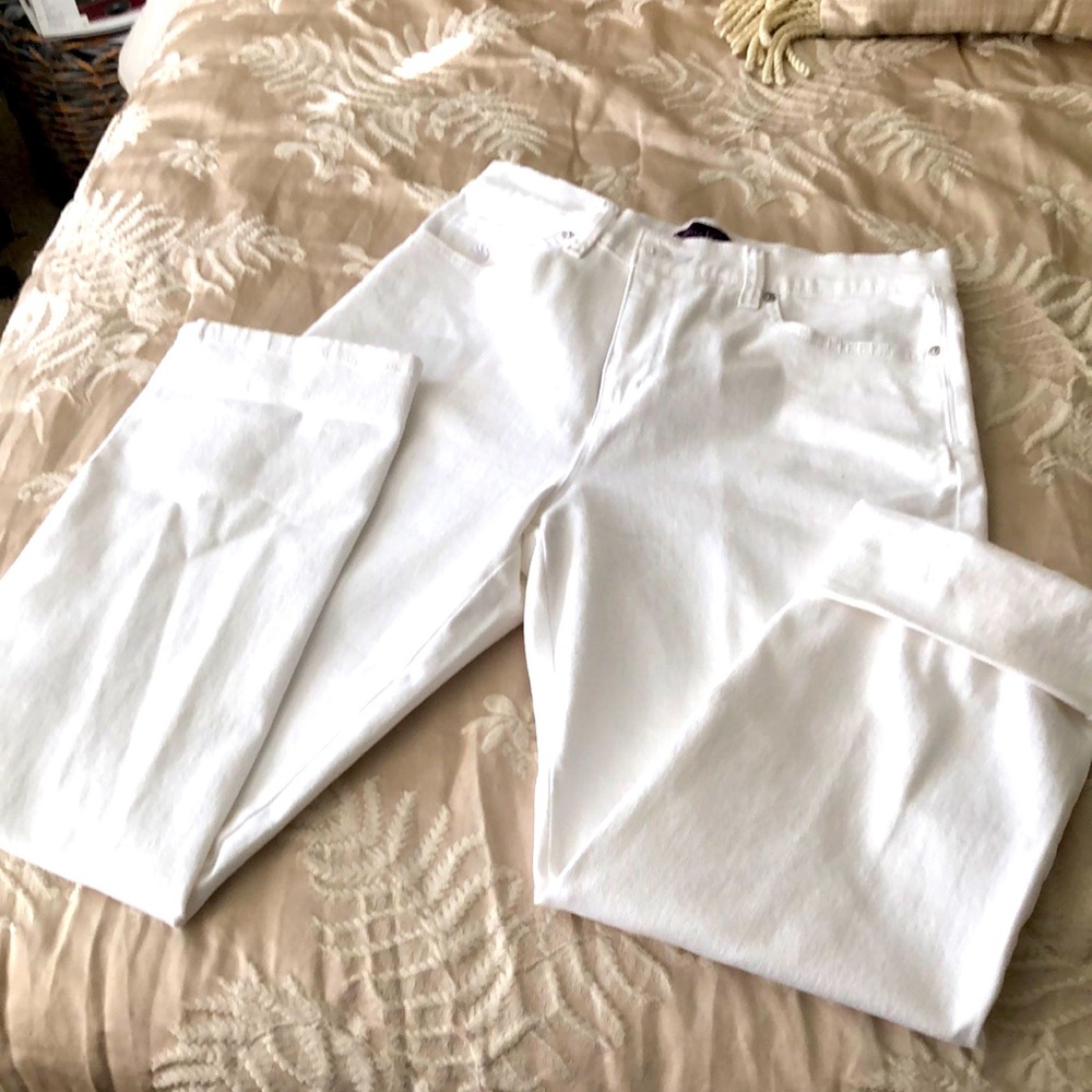 Ladies White Jeans